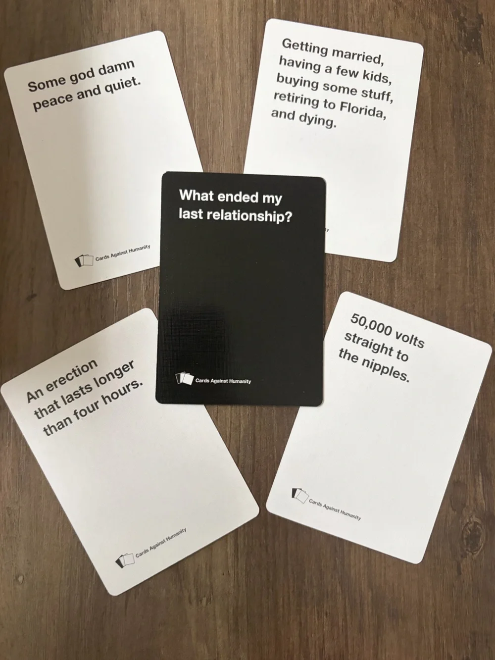 Cards Against Humanity Version 1.7 Original Party Game